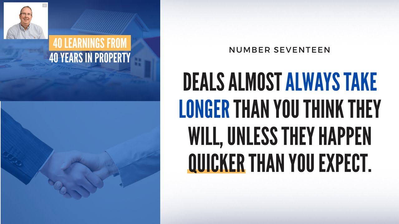 The Property Teacher - 40 Learnings From 40 Years in Property, Number ...