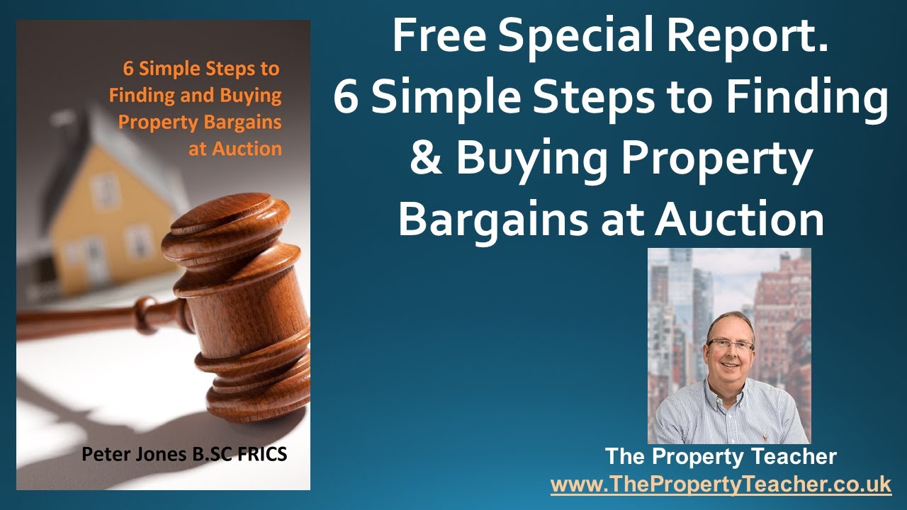 The Property Teacher 6 Steps To Finding and Buying Bargain Property